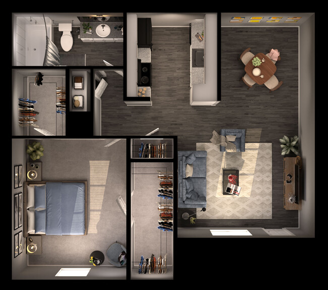 Floorplan - Sausalito Apartments