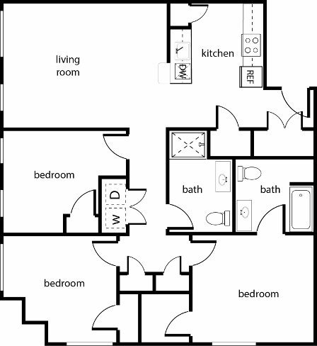 Floorplan - Bladensburg Commons