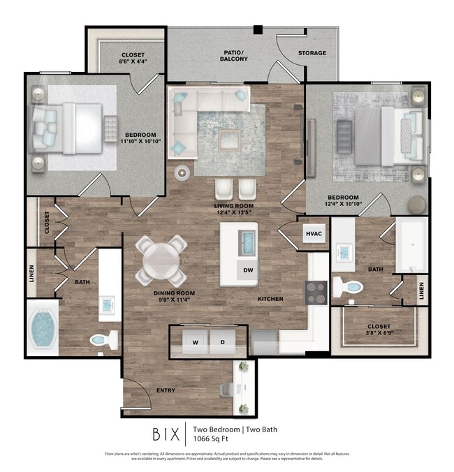 2 BED / 2 BATH - Tacara at Stone Oak