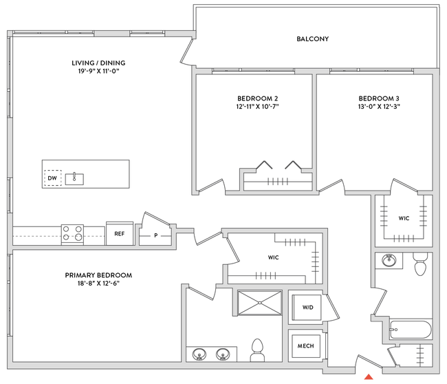 Floorplan - The Raye