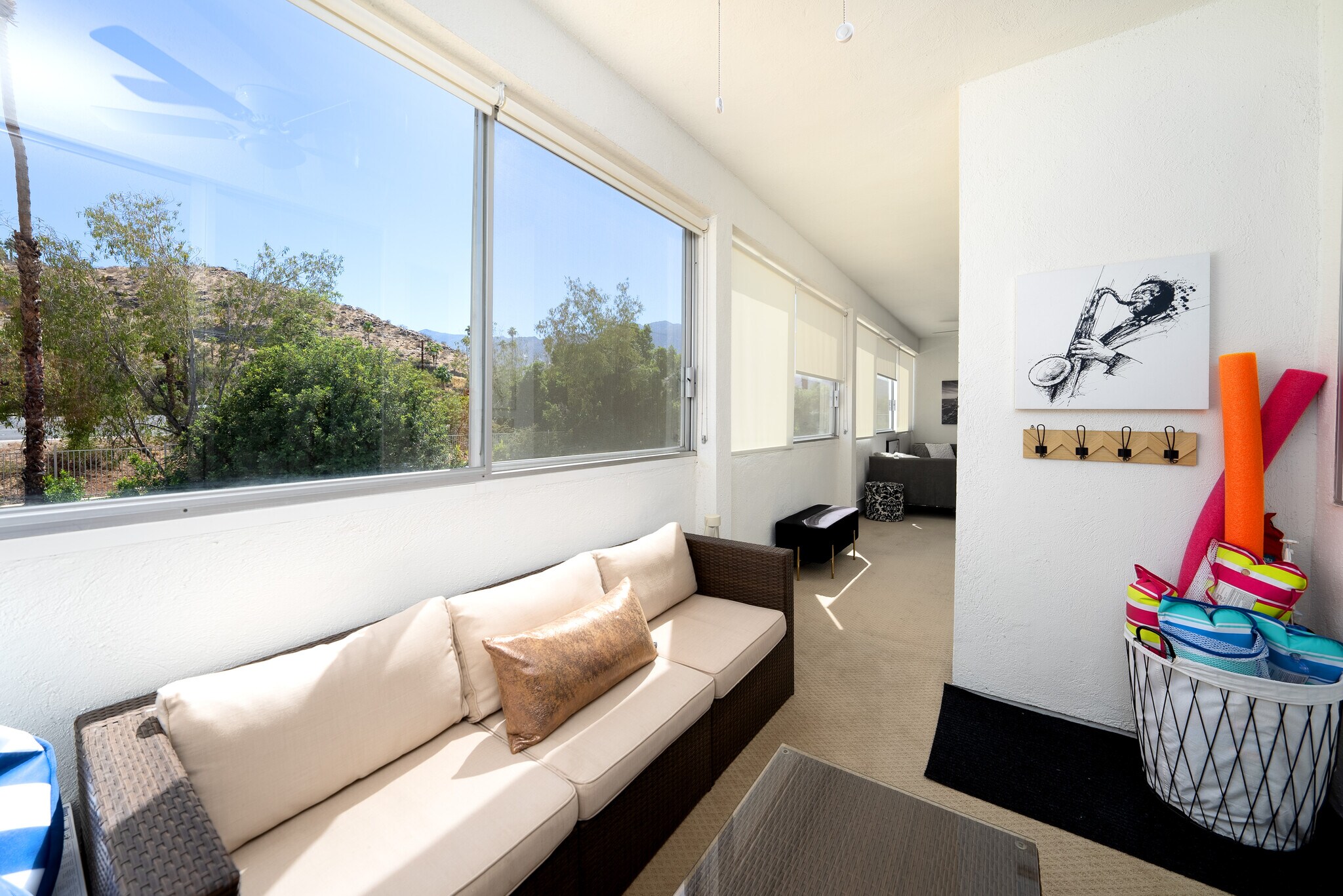 Terrace off of bedrooms - 451 Desert Lakes Dr