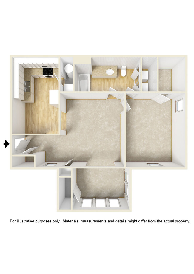 Floorplan - Summer Chase Apartments