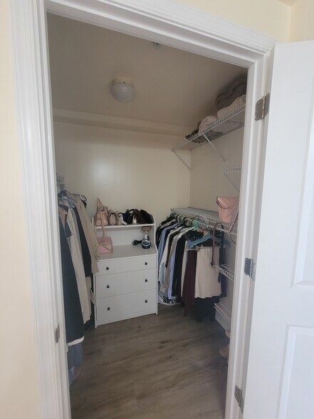 Bedroom 2 walk-in closet - 555 Massachusetts Ave NW
