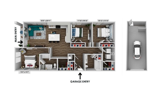 Floorplan - Apex at Perry Crossing