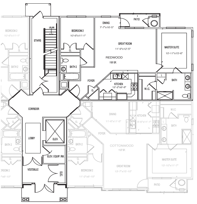 2BR/2BA - Courthouse Commons