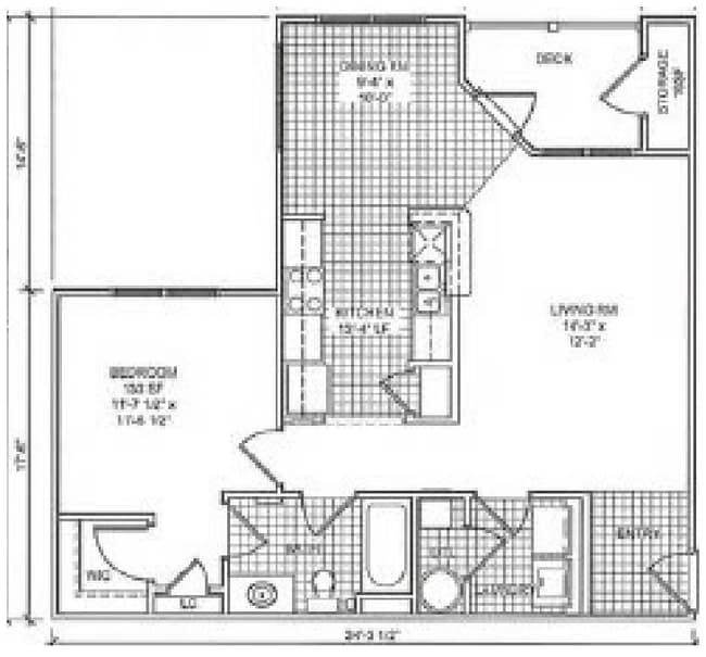 Floorplan - Morgan Pointe Apartments