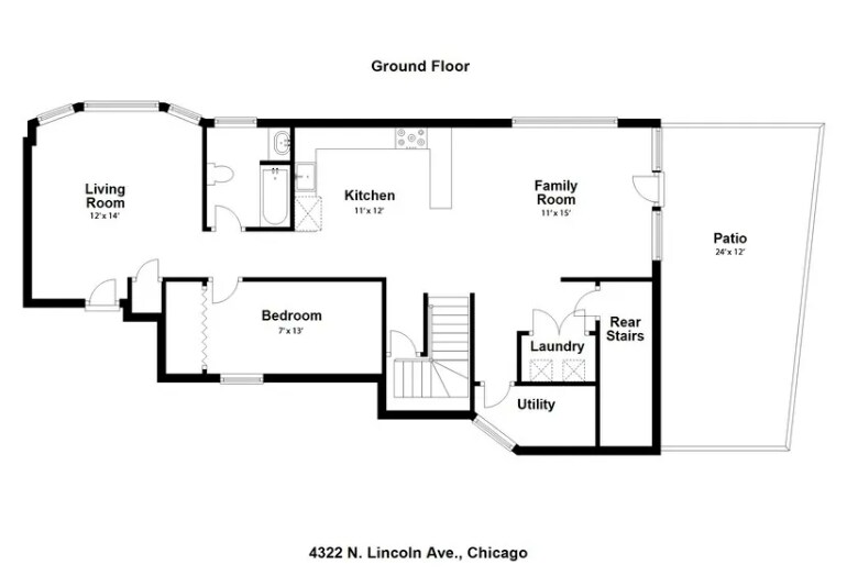 Main Floor - 4322 N Lincoln Ave