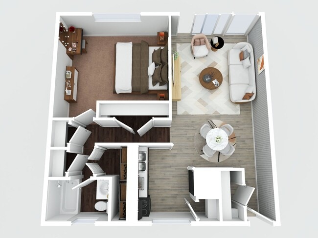 Floorplan - Monarch Apartments