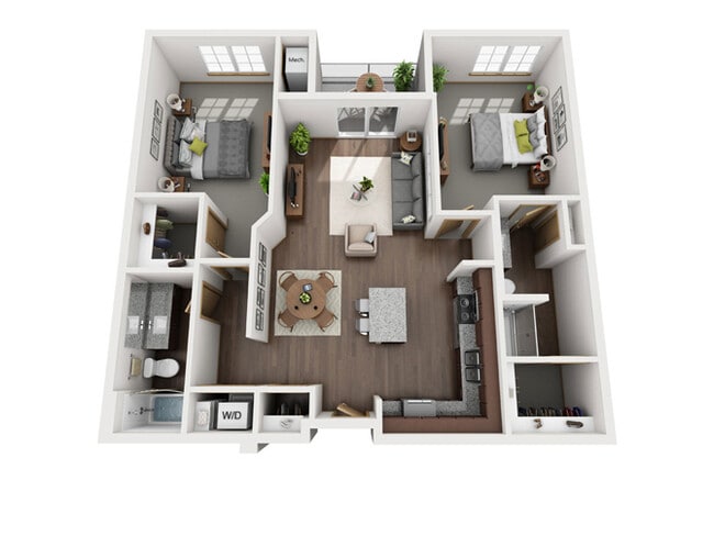Floorplan - Royster Commons Apartment Homes
