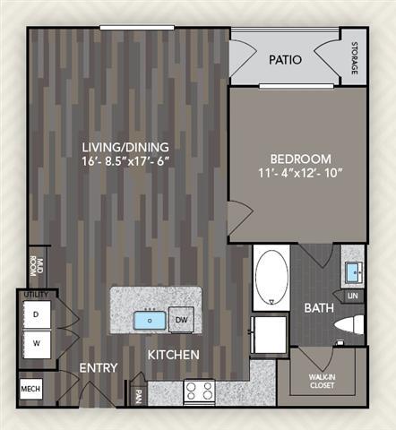 Floorplan - The Alden at Cedar Park