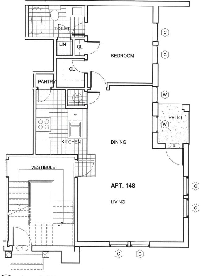 Floorplan - The Breighton at Paseo