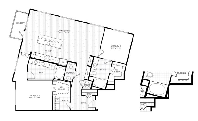 Floorplan - The Riley