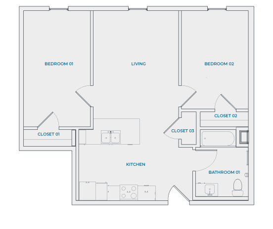Floorplan - California Place