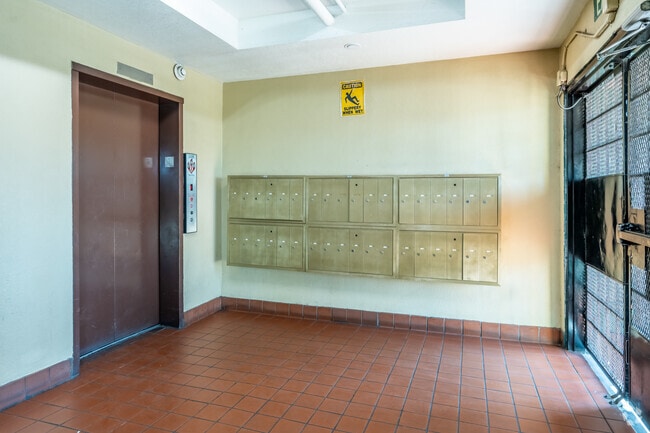 Mailboxes and Elevator - Ross Manor