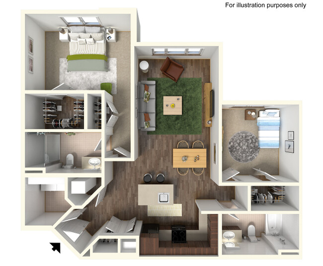 Floorplan - Riverwoods at Tollgate