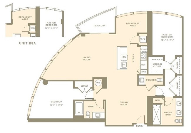 Floorplan - Amaray Las Olas by Windsor