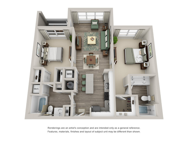 Floorplan - Jefferson Place Apartments