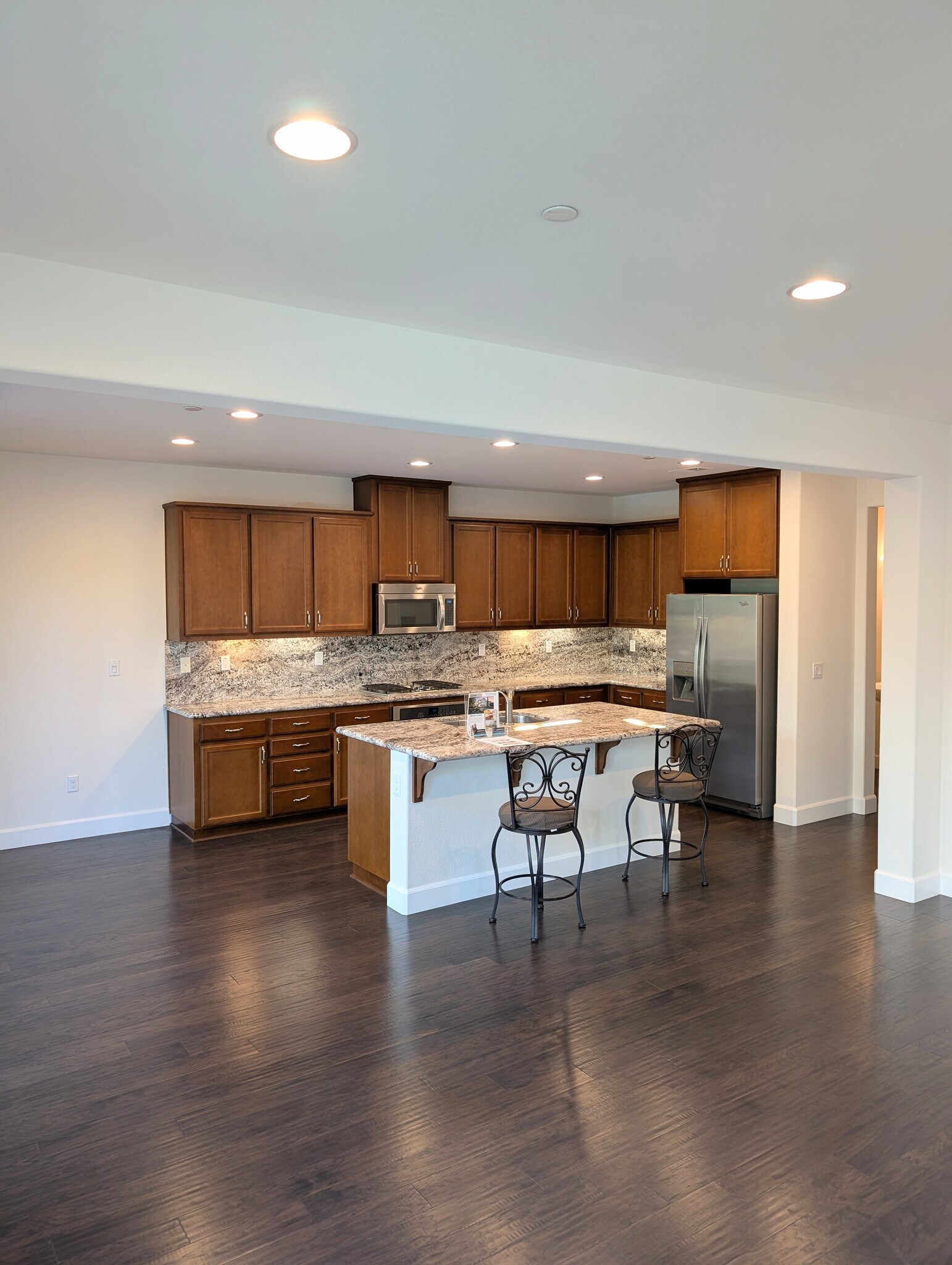 Social Island off Great Room - 16650 San Gabriel Ct