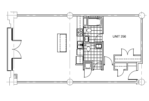 1BR/1BA - Chesapeake Lofts