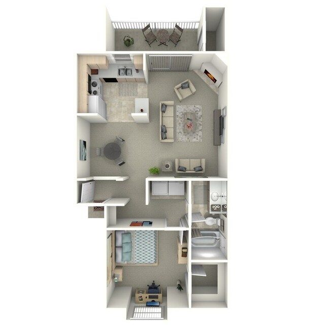 Floorplan - Sagecliff Apartments