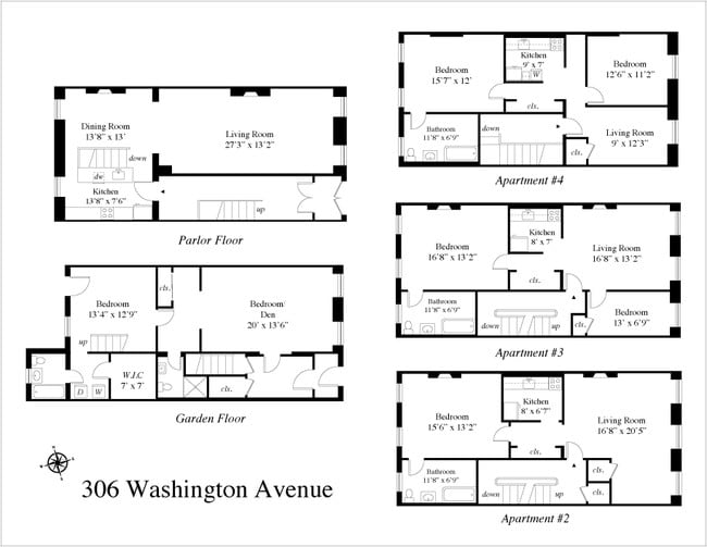 Floorplan - 306 Washington Ave