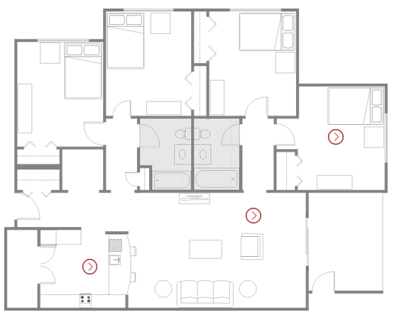 4BR/2BA - 5500 The Harrison