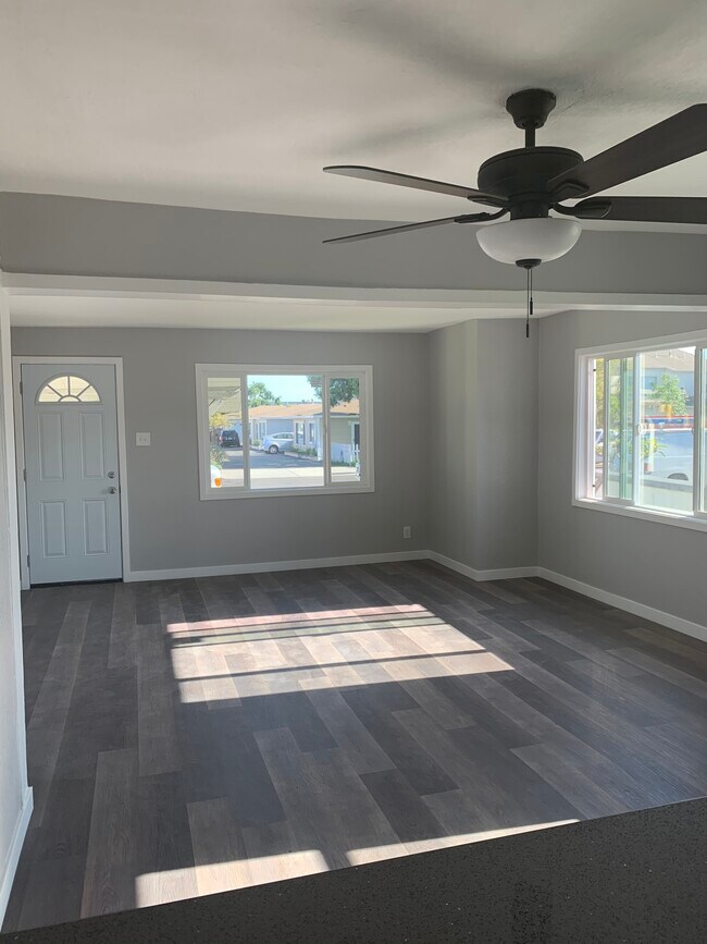 Living room and Dining room from kitchen - 428 Hamilton St