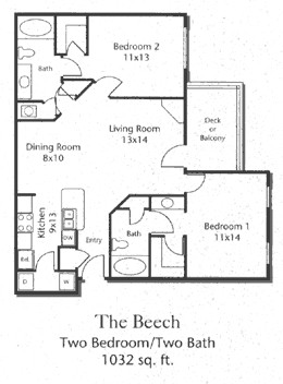 Floorplan - Meridian Oaks