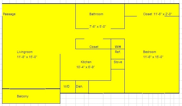 1BR/1BA - Trout Run Apartments