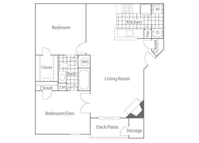 Floorplan - The Summit Apartments