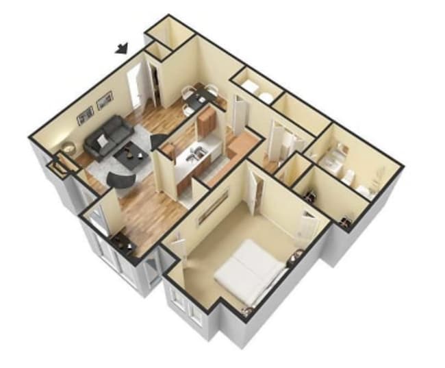 Floorplan - Birch Landing Apartments