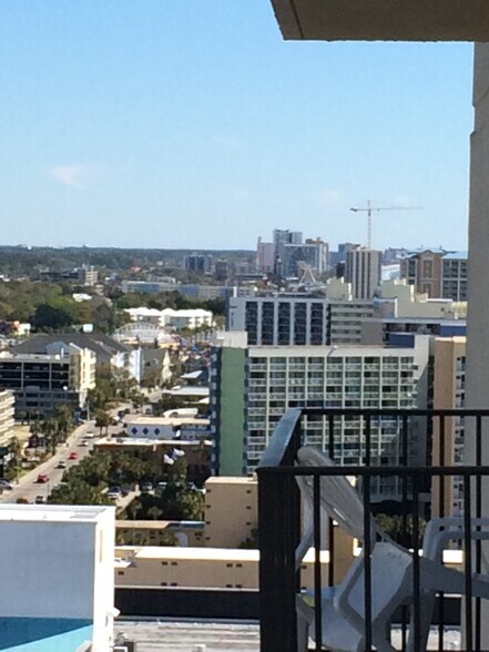 2nd balcony view of Sky Wheel - 1605 S Ocean Blvd