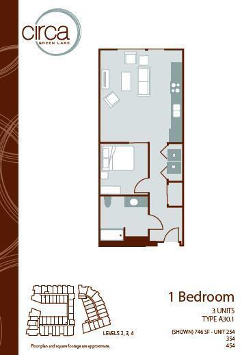 Floorplan - Circa Green Lake Apartments