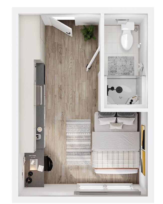 Floorplan - Bryan Flats