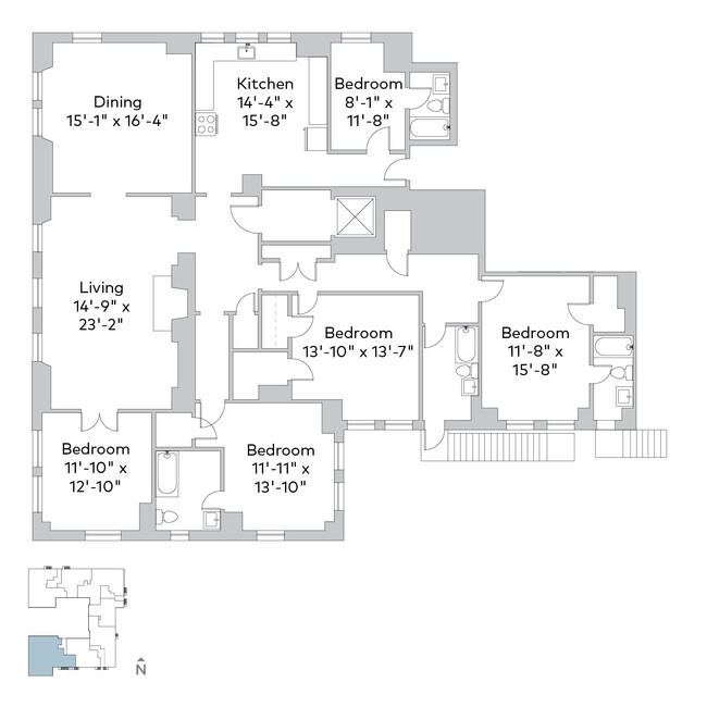 Floorplan - Cloisters