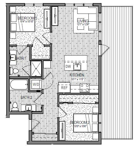 Floorplan - Zia Sunnyside