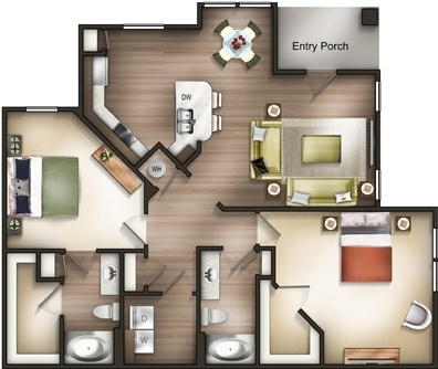 Floorplan - Creekside at Providence