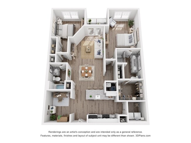 Floorplan - The Tides of Shallotte