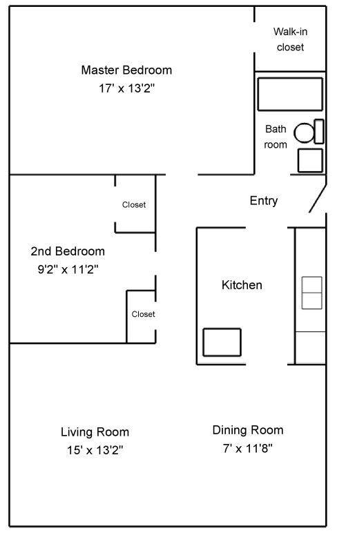 Floorplan - Magnolia Pointe Apartments