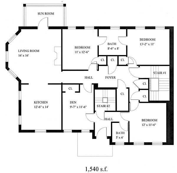 Floorplan - Hamilton Road Apartments