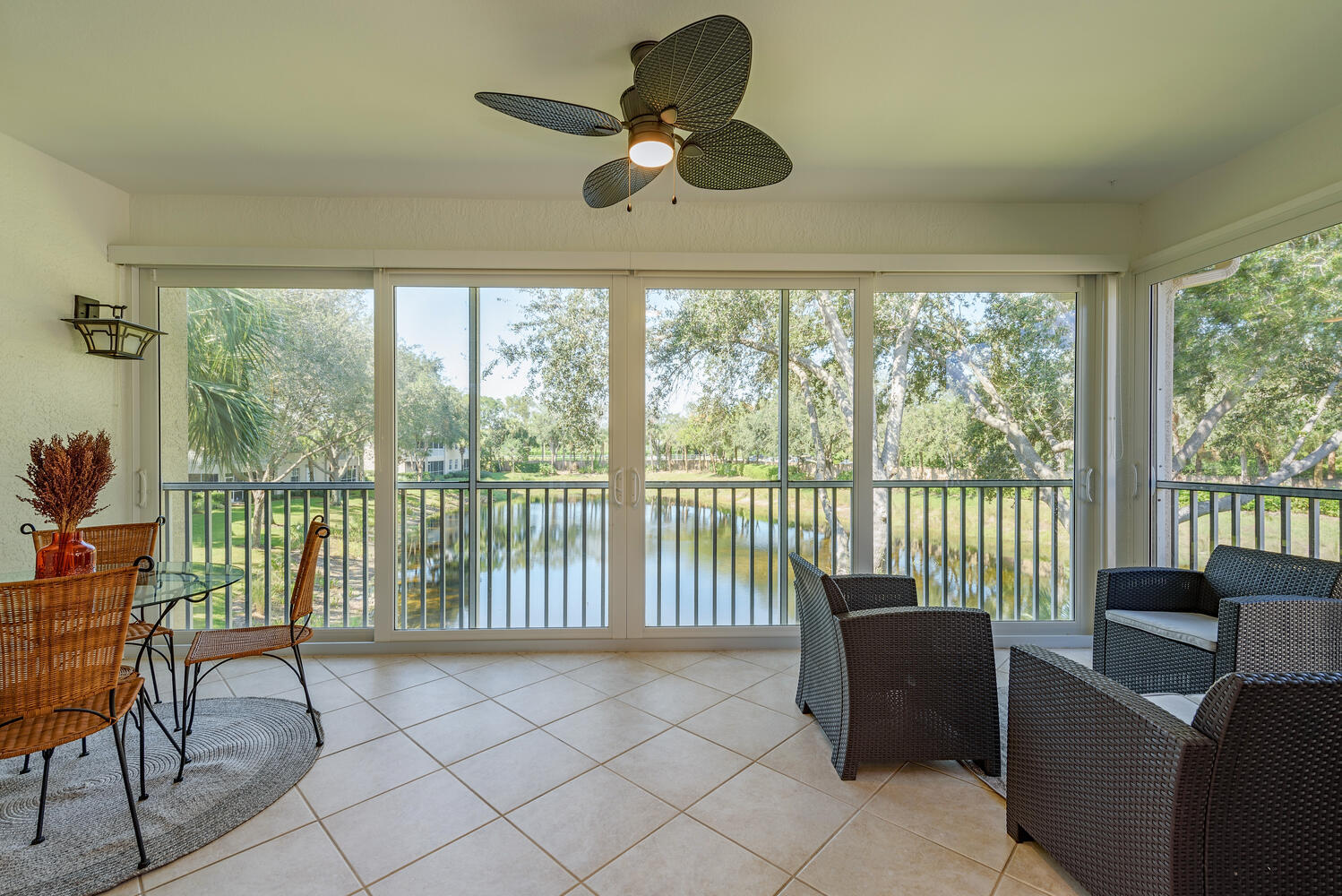 hurrican sliding doors lanai - 7123 Blue Juniper Ct