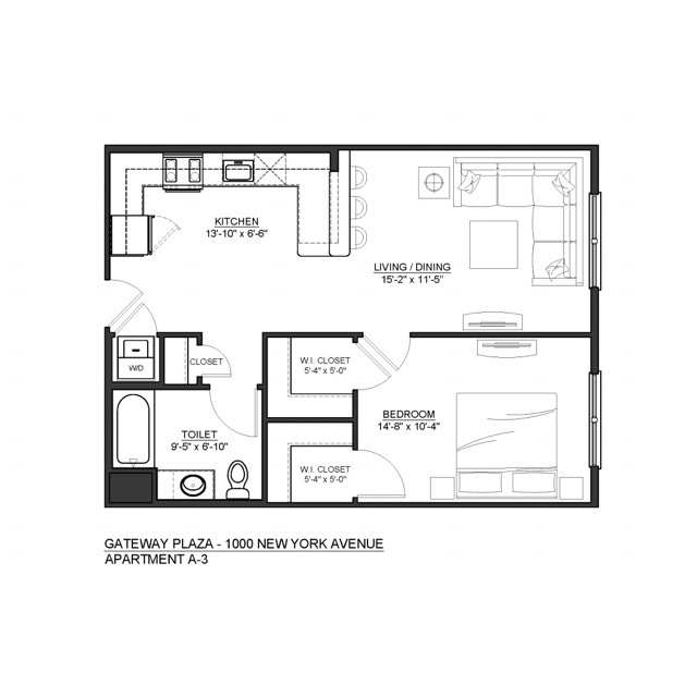 Floorplan: A3 - Gateway Plaza