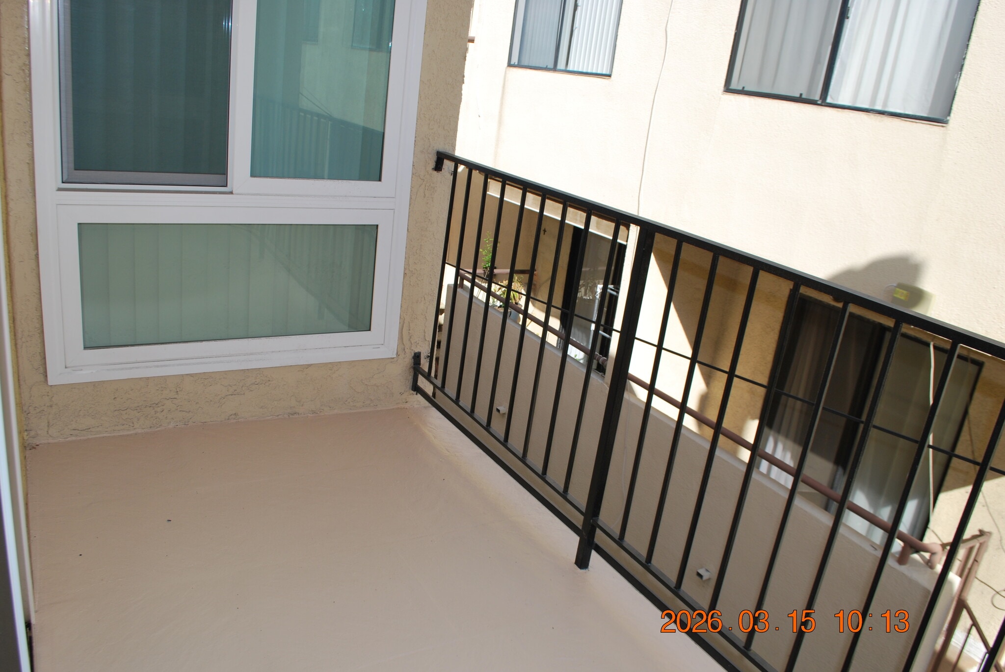 Balcony off of living room - 612 N Louise St