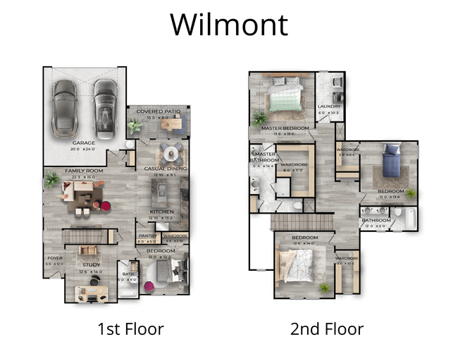 Floorplan - Overlook at Mill Creek