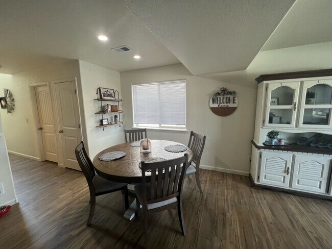 Open Concept Living Dining Room - 6522 Painted Rock Trl