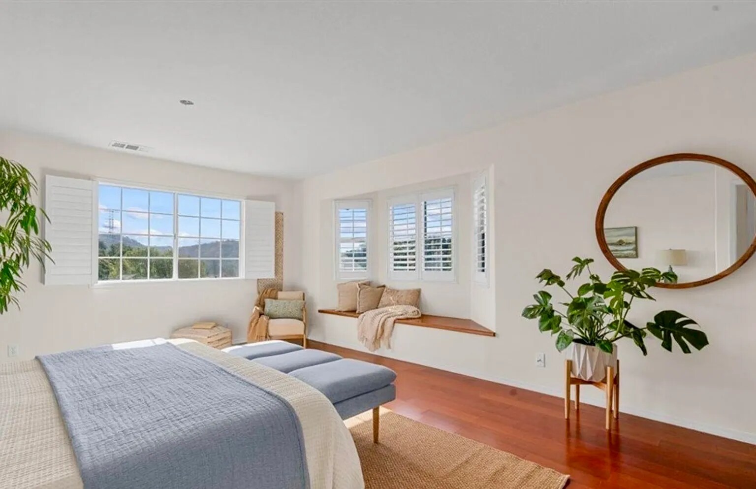 Primary Bedroom (note: lighted ceiling fan has been installed). - 221 Appy Way