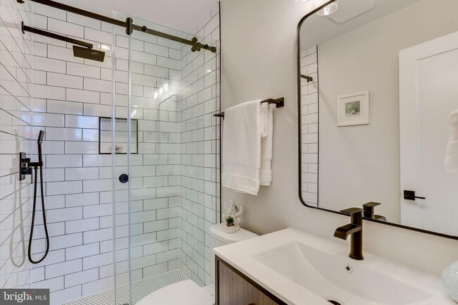 Bathroom 2: Walk in shower - 459 Florida Ave NW