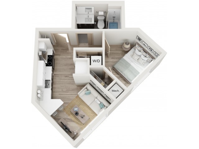 Floorplan - Gibson Apartments