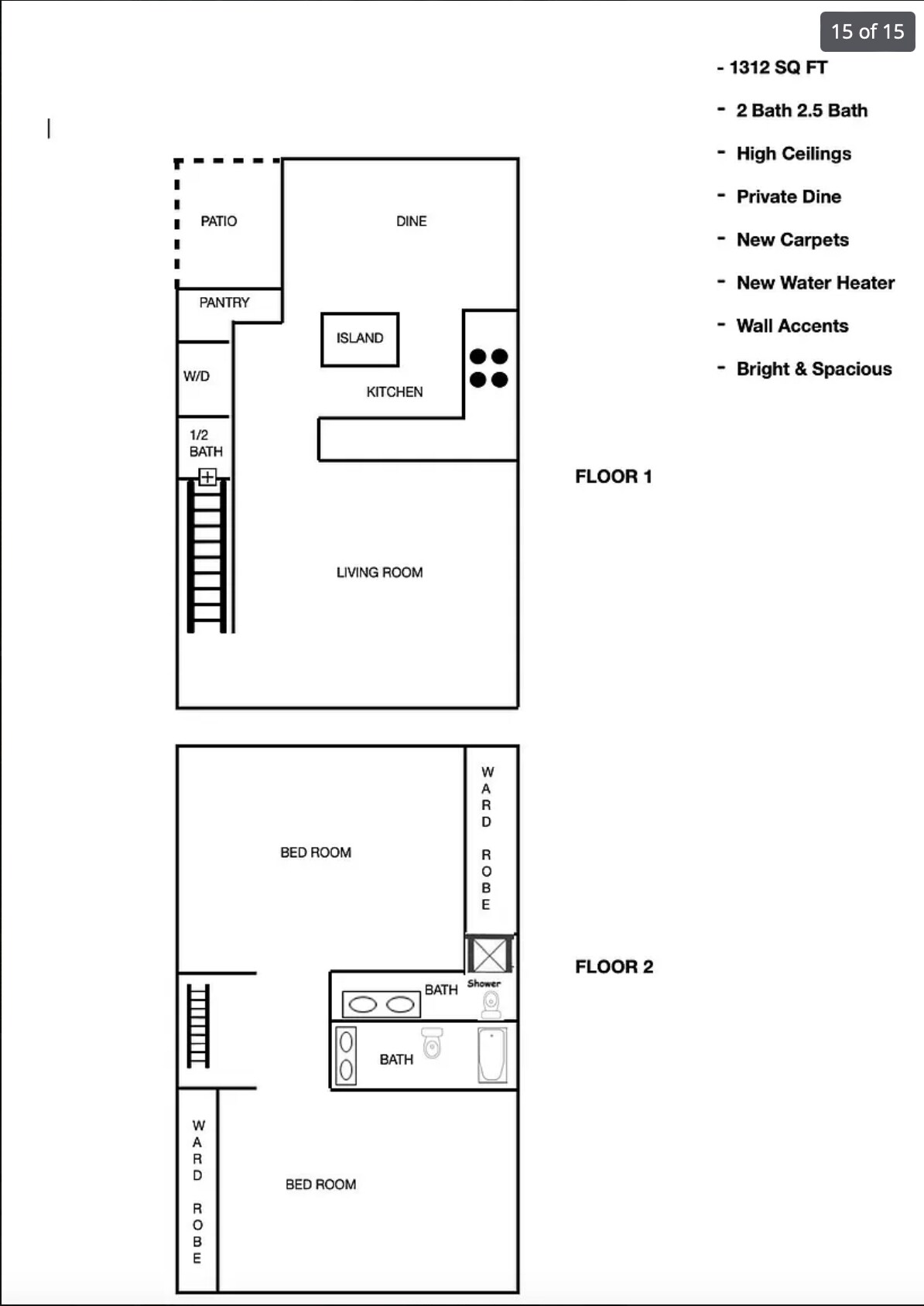 Floor Plan - 12401 Los Indios Trl