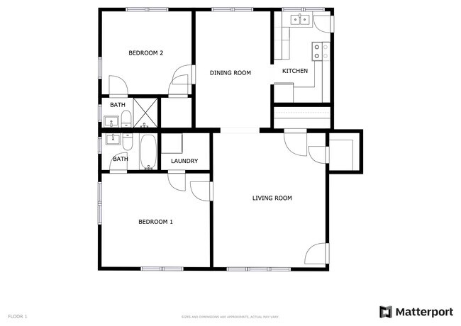2BR/2BA - The Avalon
